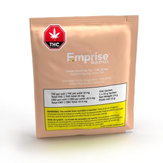 Ginger Peach  Ice Tea THC Drink Mix (Emprise Rapid)