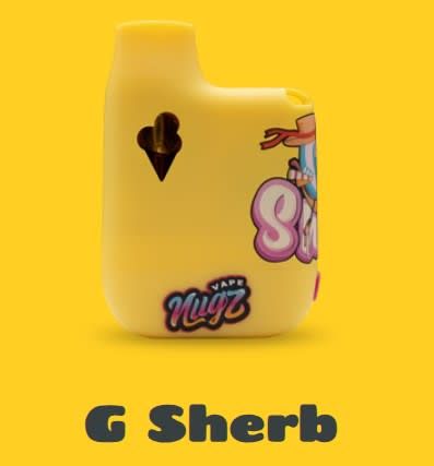 G Sherb Resin Disposable Vape - 1g (Nugz)