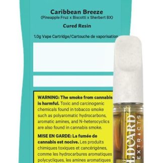 Caribbean Breeze Cured Resin 510 Vape Cart - 1g (Wildcard Extracts)