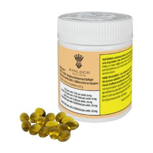 CBG + CBD Terpene Enhanced Softgels (Kinloch Refresh)