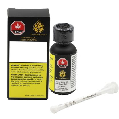Super Sativa Oil - 30ml (EarthWolf Farms)