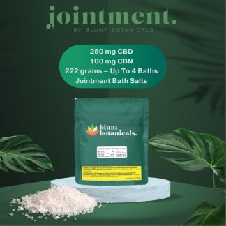 Jointment CBD CBN Bath Salts - 222g (Blunt Botanicals)