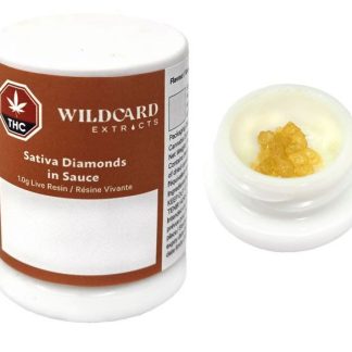 Sativa Diamonds in Sauce - 1g (Wildcard Extracts)