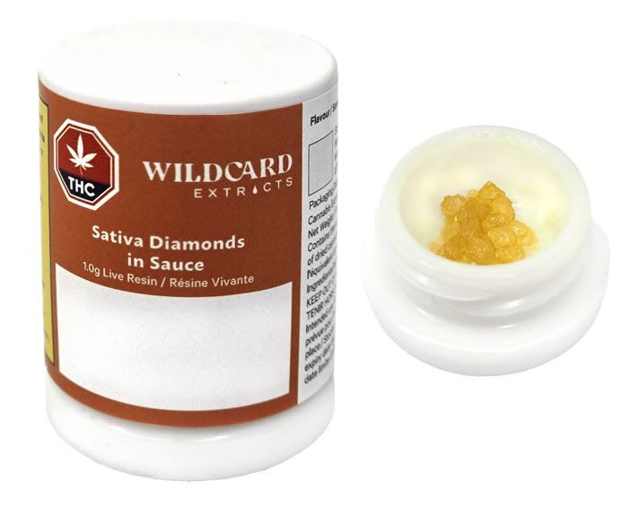 Sativa Diamonds in Sauce - 1g (Wildcard Extracts)