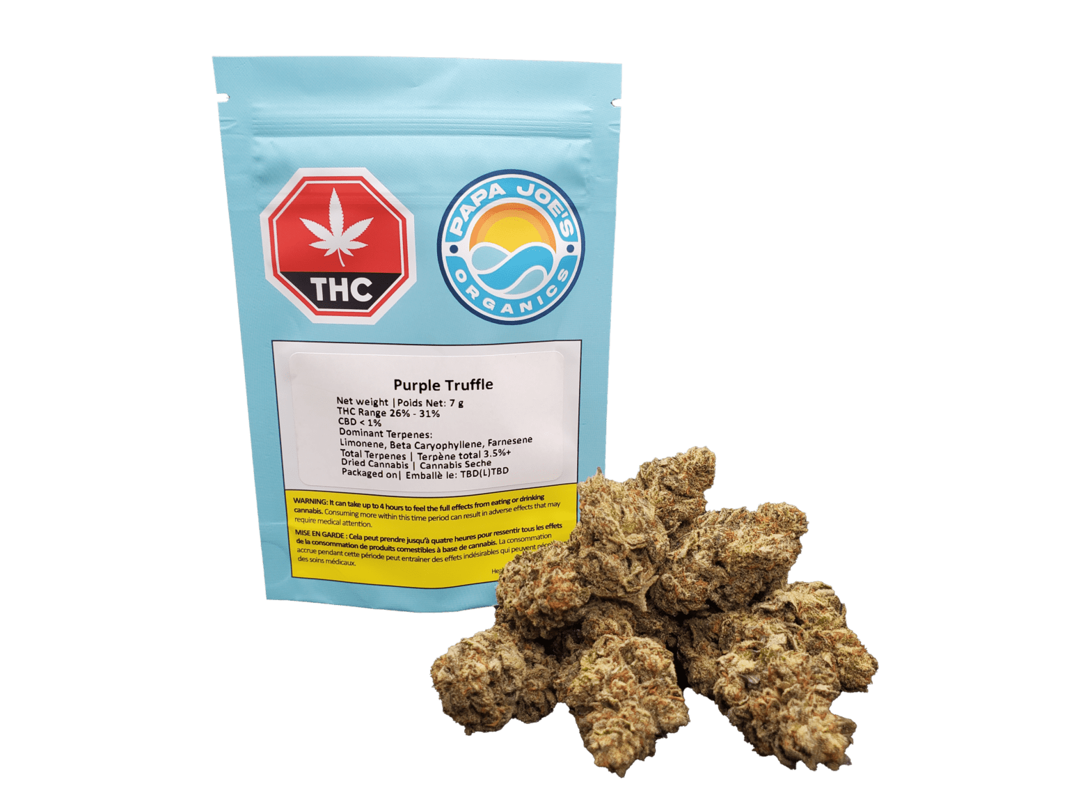 Purple Truffle - 7g (Papa Joe's Organics)