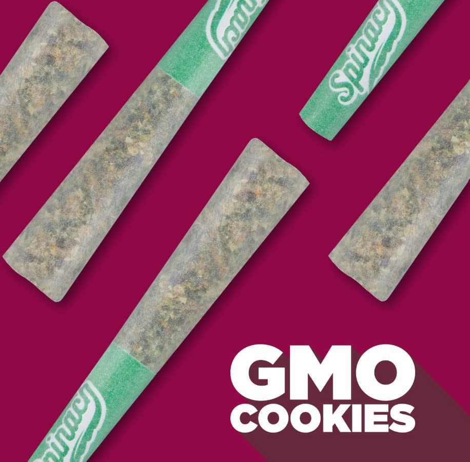 GMO Cookies P/R - 10 x 0.35g (Spinach)