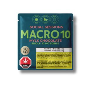 Macro 10 Mylk Chocolate - 1 x 10mg (Social Sessions)