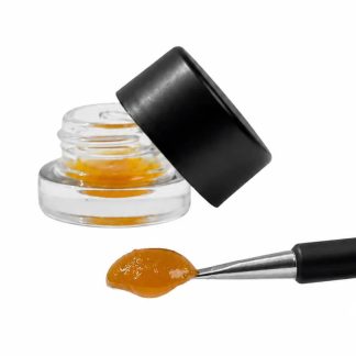 Hippie Head Cured Resin Jar - 1g (Saltspring Magic)