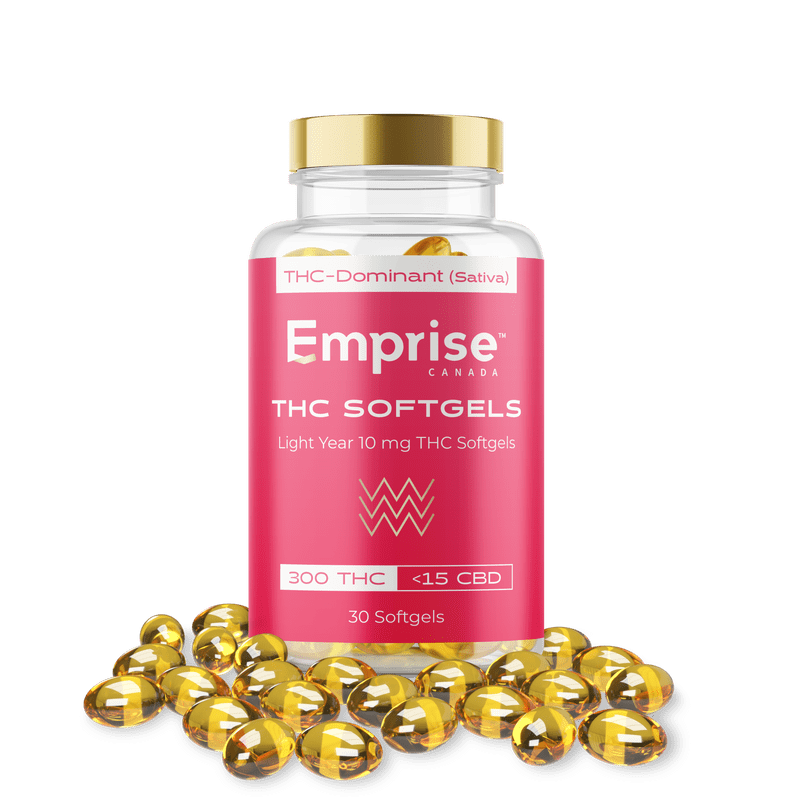 Emprise Light Year THC Softgels - 30 x 10mg (Emprise)