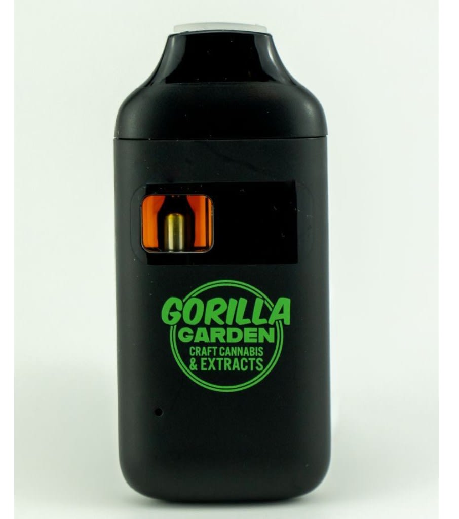 Gorilla Grease Honey Oil Rotating Disposable Vape - 1g (Gorilla Garden)