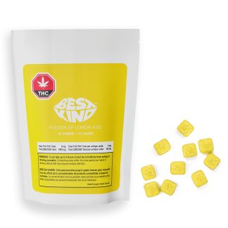 Pucker Up Lemon Kiss CBD Gummies - 10 x 100mg (Best Kind)