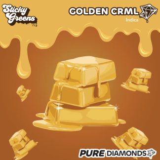 Golden CRML Liquid Diamonds 510 Vape Cart - 0.95g (Sticky Greens)
