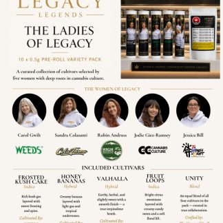 The Ladies of Legacy Variety LTO Selects P/R - 10 x 0.5g (Legacy Legends)
