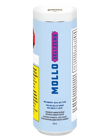Mollo Wildberry Acai Seltzer - 355ml (Mollo Seltzer)