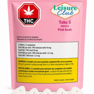 Pink Kush Tablets - 5 x 10mg (Leisure Club)