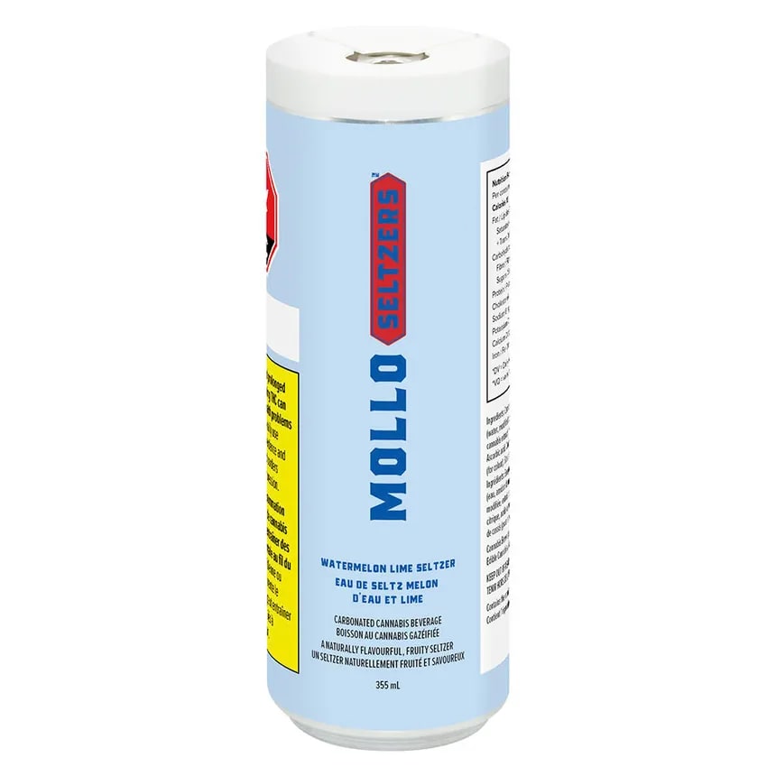Mollo Watermelon Lime Seltzer - 355ml (Mollo Seltzer)