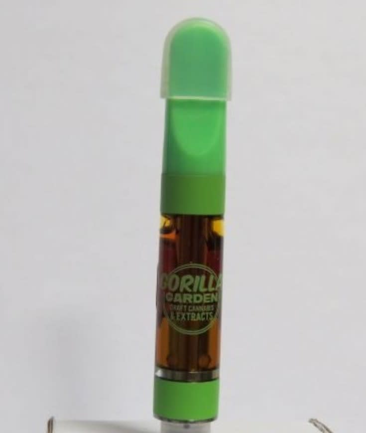 Gorilla Oil Rotating Honey Oil 510 Vape Cart - 1g (Gorilla Garden)