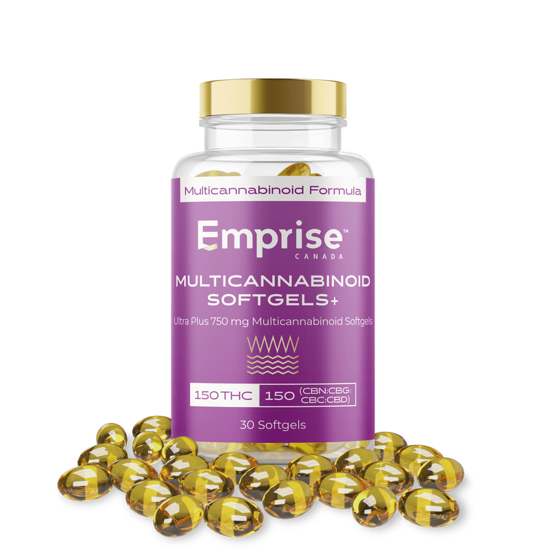 Ultra Plus Multicannabinoid Softgels - 30 x 5mg (Emprise)