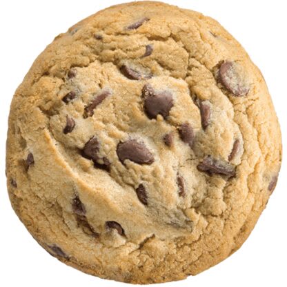 5pk Chocolate Chip Full Spectrum Cookies - 5 x 10mg (Big Pete's Treats)