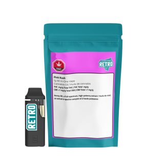 Pink Kush FS Honey Oil Disposable Vape - 1g (Retro Cannabis)