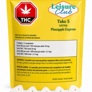 Pineapple Express Tablets - 5 x 10mg (Leisure Club)