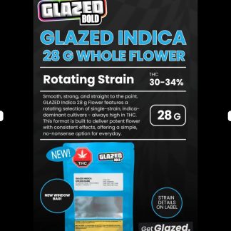 Glazed Indica - 28g (Bold)