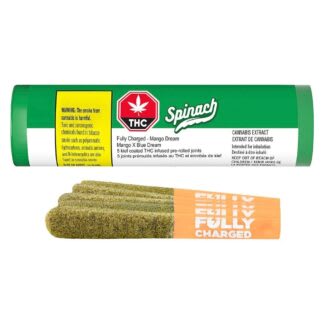 Fully Charged Mango Dream Infused P/R's - 5x0.5g (Spinach)
