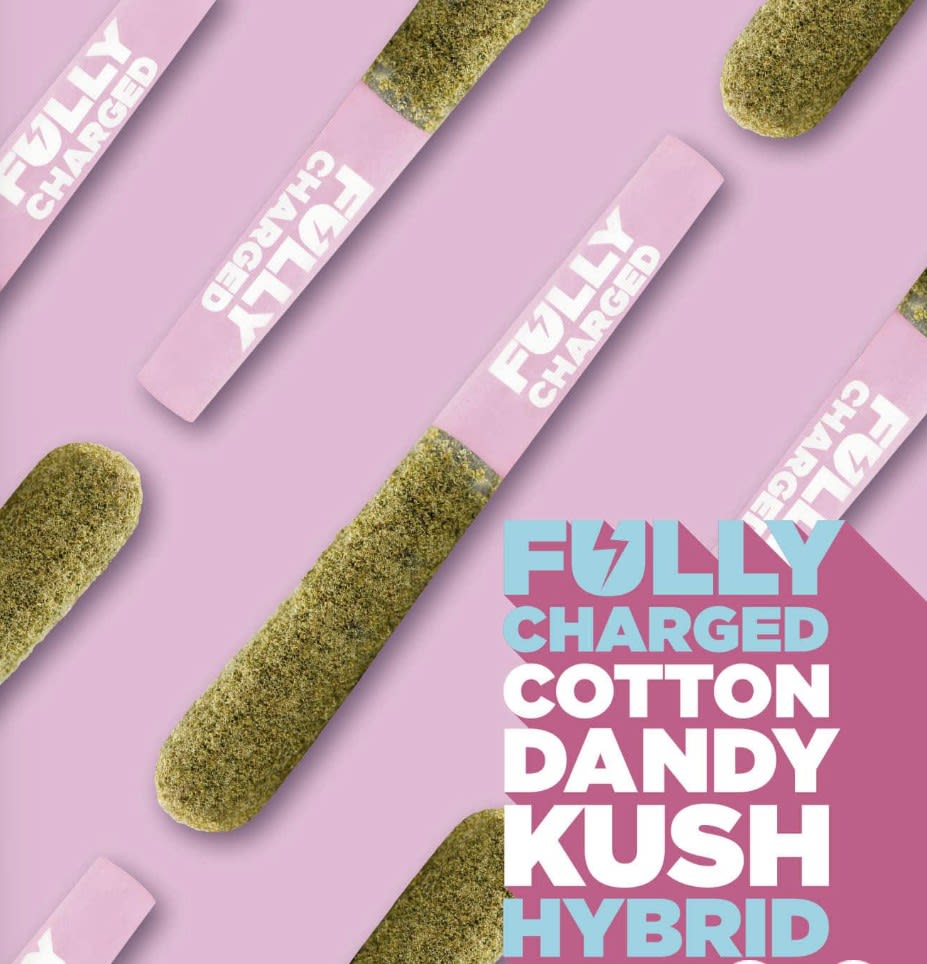 Cotton Dandy Kush Infused P/R - 5 x 0.5g (Spinach Fully Charged)