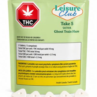 Ghost Train Haze Tablets - 5 x 10mg (Leisure Club)