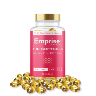 Emprise Light Year THC Softgels - 30 x 10mg (Emprise)