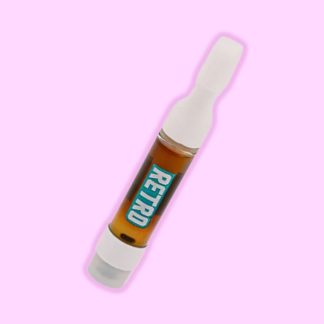 Pink Kush Full Spectrum Honey Oil Cart - 1g (Retro Cannabis)