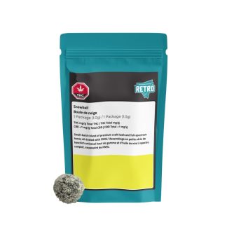 Snowball Double Infused Honey Hash - 1g (Retro Cannabis)