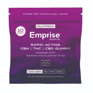 Goodnight Zero CBN Rapid Gummies - 10 x 5mg (Emprise Rapid)