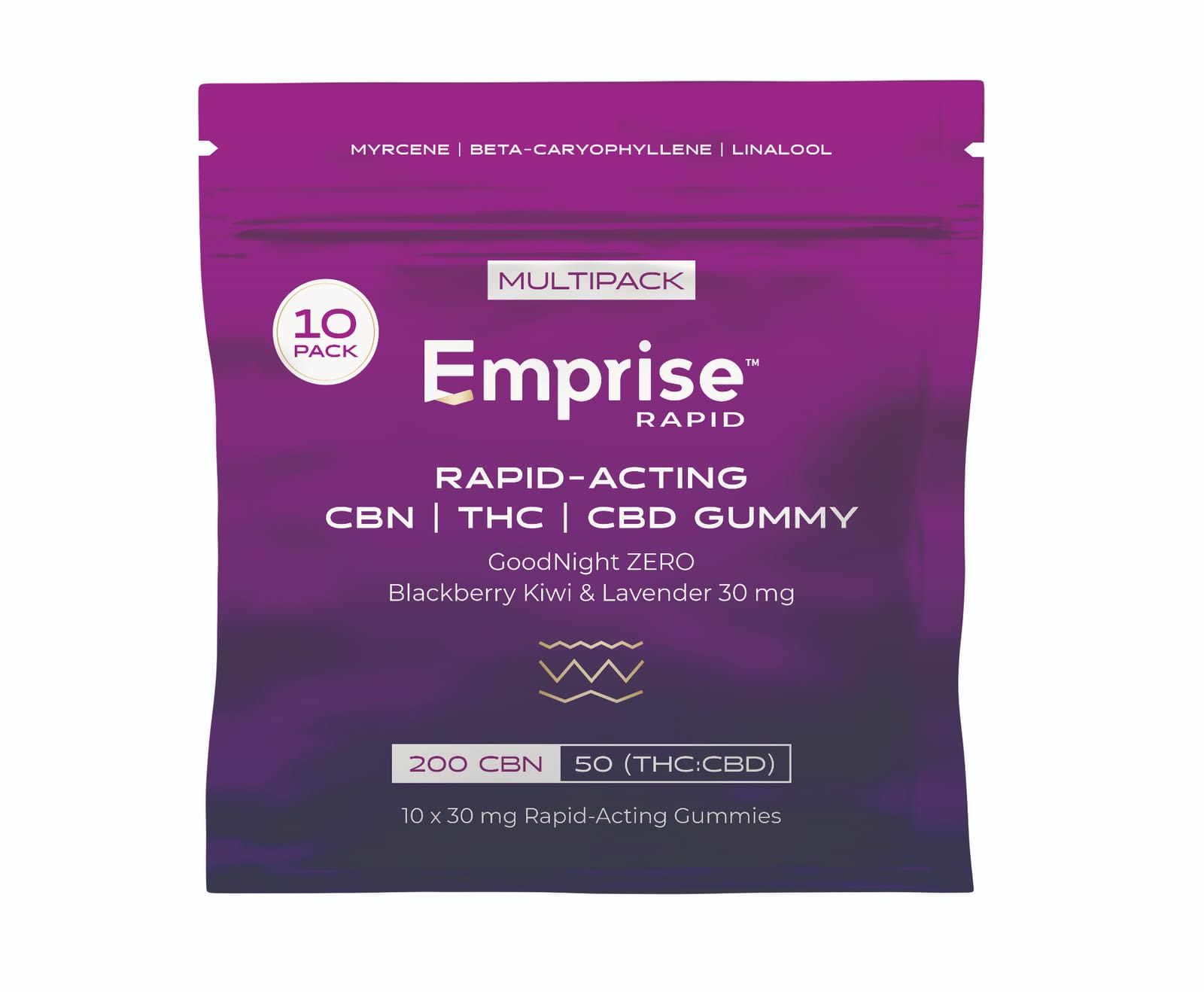 Goodnight Zero CBN Rapid Gummies - 10 x 5mg (Emprise Rapid)
