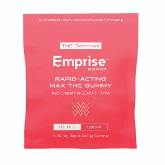 Red Grapefruit Zero Rapid Gummies - 10 x 10mg (Emprise Rapid)