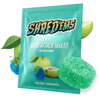 Shark Attack MAX10 Gummy - 1 x 10mg (Shred'ems)