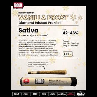 Vanilla Frost Diamond Infused P/R - 1 x 1g (Bold)