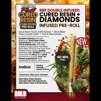 RBF Double Infused Cured Resin + Diamonds Infused P/R - 1 x 1g (Bold)